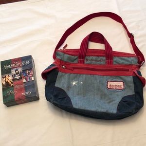 American Girl Duffle and movie collection